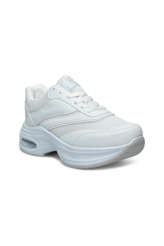 Bluefeet Drk Beyaz Fileli Kadın Sneaker Spor Ayakkabı Beyaz