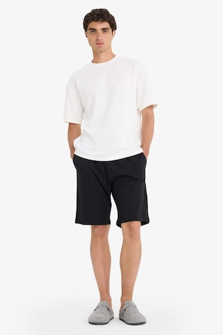 Defacto Regular Fit Basic Düz Cepli Şort Pijama Altı Z6848az25hsbk81 Siyah