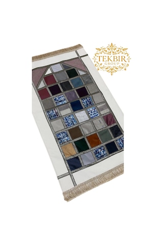 Kırkyama Seccade - Patchwork Kırkyama Seccade - Hac & Umre k, Toptan Seccade 4 Adet Çok Renkli