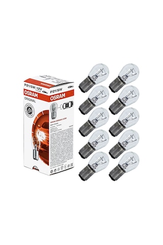 12v 1016 P21/5w Stop Ampulü Çift Duylu 10 Adet Osram 7528