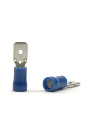 Nexo Çift Yüksüklü Erkek Faston Tip Kablo Ucu Terminal(10Adet)