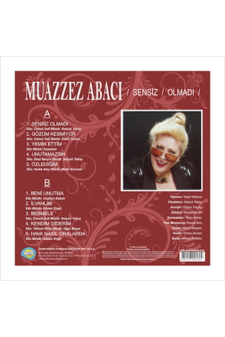 Muazzez Abacı - Sensiz Olmadı Plak