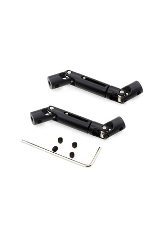 Wpl D12 C14 C24 B16 Mn D90 Mn99s Rc Araba İçin 2 Adet Metal Tahrik Mili