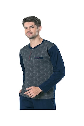 Pierre Cardin 5432 Damatlık Çeyizlik Jakarlı Pijama Takımı
