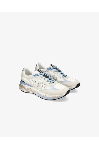 Premiata Sneakers Moerun 7299 Beyaz - Mavi