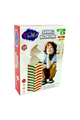 Onyıl Playwood Eğitici Sihirli Bloklar 100 Parça