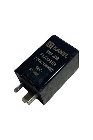 SANEL 12V ELEKTRONİK FLAŞÖR 3 UÇLU (31-49a-49) (UZUN TİP) FORD CARGO