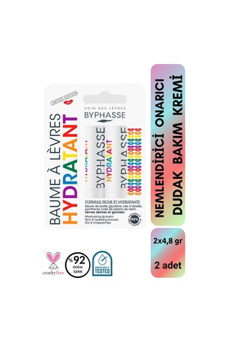 Byphasse Nemlendirici ve Onarıcı Dudak Bakım Kremi 2 x 4.8 G
