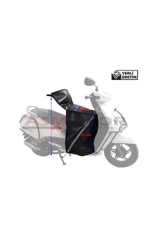 Scooter Diz Koruma Örtüsü Reflektörlü - Termal