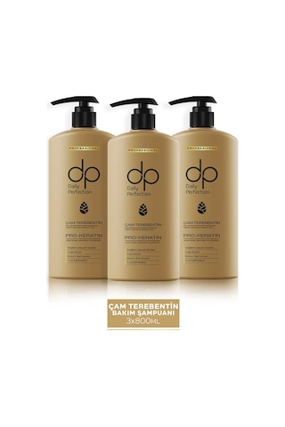 Dp Daily Perfection Şampuan Çam Terebentin 3 x 800 ML