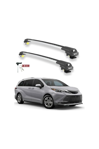 Turtle Toyota Sienna Xl40 2021-2025 Ara Atkı Air1 Gri