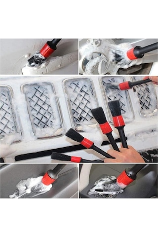 Pazly 26 Adet Matkap Fırçası Ataşmanı - Oto İç Ve Dış Mekan Temizleme Seti