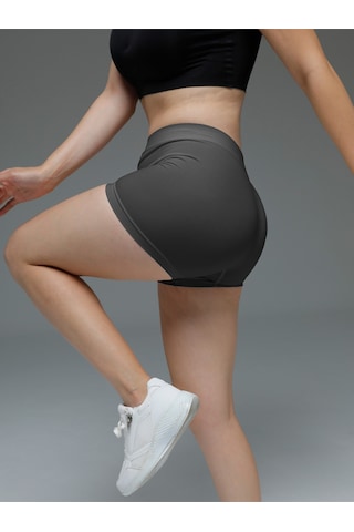 Moncorno Model Boxer Popo Şekillendirici İz Yapmayan Seamless Külot Koyu Gri Renk Koyu Gri