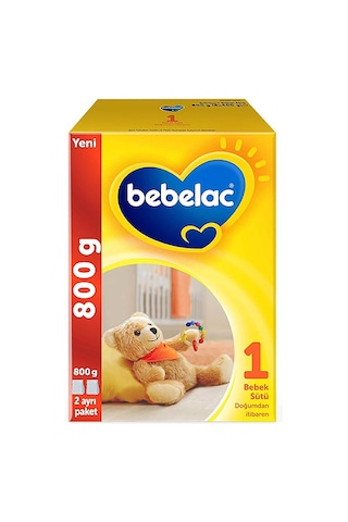 Bebelac 1 Bebek Sütü 0-6 Ay 800 G