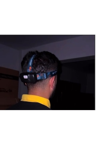 Powerdex Pd-1372 Şarjl Edilebilir Pilli 25w Kafa Lambası Siyah