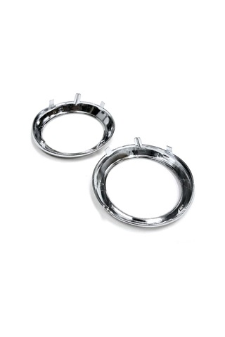 Mufunye Sienna Se 2011-2017 Ön Sol-sağ Bulut Lambası Kapağı, Krom Renkli, Direkt Değişim, Plastik Malzeme - 2 Adet