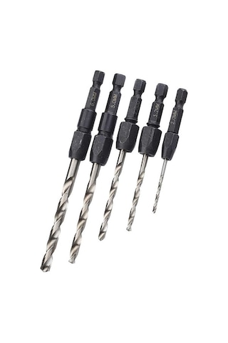 Yihemaoyi 5 Parça Hızlı Değişim Hex Shank Matkap Uçları Seti