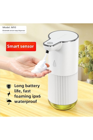 Hangfox Duvar Montajlı Otomatik Sensorlu Kol Yıkama Makinesi - 1200mah Pil, Safety Sertifikalı, Kol Yıkama Ve Temizleme İçin Kullanılır Beyaz