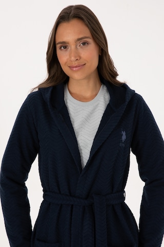 U.S. Polo Assn. Kadın Lacivert Kemerli Sabahlık 50318881-VR033