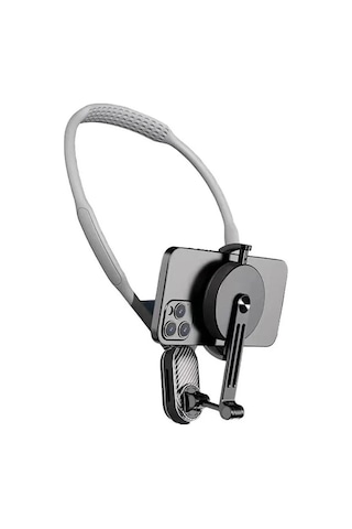 360 Derece Ayarlanabilir Boyun Askılı Manyetik Telefon Tutucu