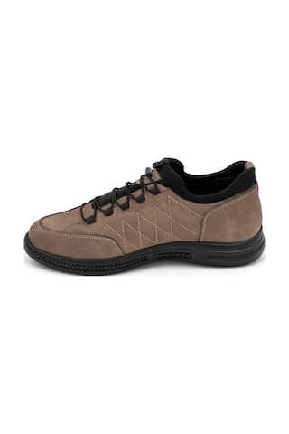 Voyager 5480 Erkek Deri Casual Bej Nubuk Bej