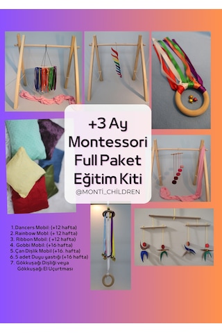 +3 Ay Montessori Eğitim Kiti