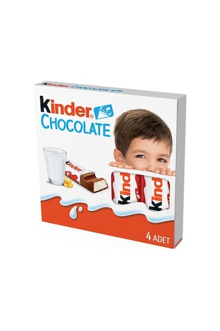 Kinder Chocolate T4 50 Gr X 10 Adet