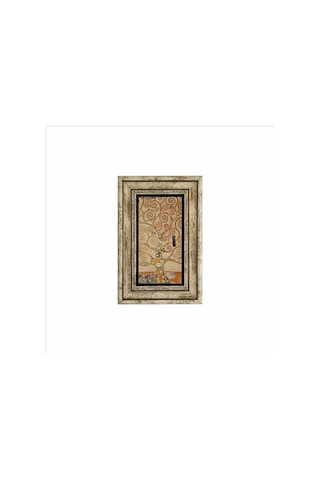 Hayat Ağacı Gustav Klimt, 1907 Baskılı Taş Tablo 20x30