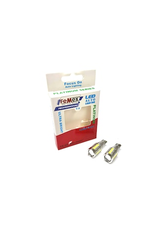 Femex Paltinum Mercekli T15 W16w 3035 Chip 18smd Beyaz 10w Led Ampul