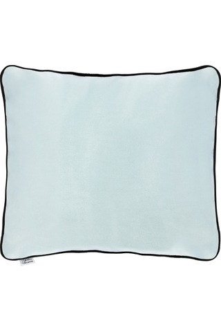 Biyeli Kırlent Yastık Kılıfı Su Yeşili 45x45