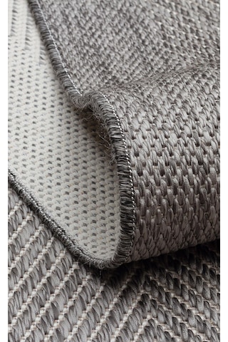 Mono Mno 02 Grey Hav Toz Vermez Kaymaz Tabanlı Şık Kilim