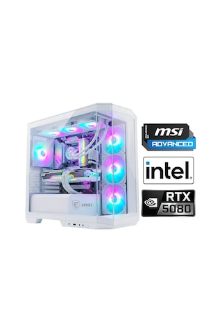 Xaser Velox X700 i9-14900KF 32 GB 1 TB M.2 NVMe SSD 16 GB RTX5080 Free Dos Masaüstü Oyuncu Bilgisayarı