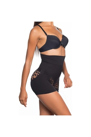 Giyimin Adresi Siyah Mı 2064 Açık Boxer Korse