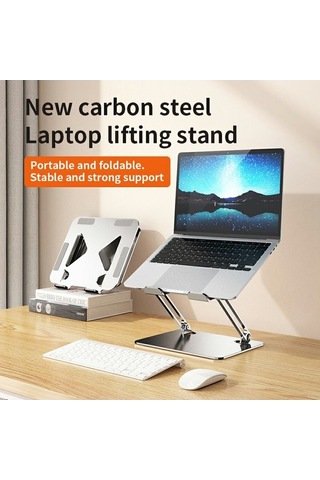 Ebitda 17,3 Dizüstü Bilgisayarlar İçin L306 Tablet Standı, Ayarlanabilir, Isı Dağıtımı, Gri