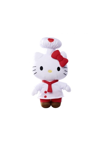 Hello Kitty Super Style Peluş Figür 20 Cm Orijinal, 4 Farklı Stil 046 - Pembe