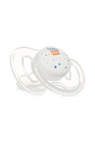 Baby Plus Tekli Damaklı Emzik Beyaz 18-36 Ay BYP-315 Beyaz