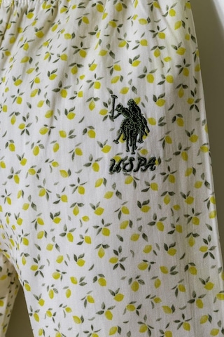 U.S. Polo Assn. Erkek Bebek 2 Li T-şhirt Takım Sarı-2355 Sarı