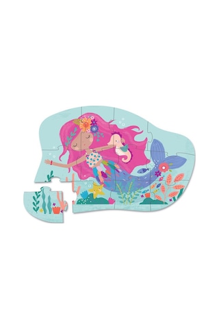 Crocodile Creek Mini Puzzle 12 Parça Mermaid Dreams