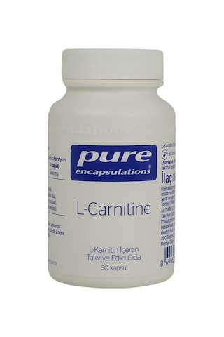 Pure Encapsulations L-Carnitine 60 Kapsül
