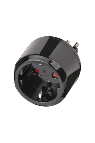 Brennenstuhl Türkiye Fiş Sistemi İtalya Uyumlu Ip20 Lisanslı Topraklı Travel Adaptör Dönüştürücü