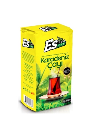 Es Tea Karadeniz Siyah Dökme Çay 1 KG Es Tea Karadeniz Siyah Dökme Çay 1 KG