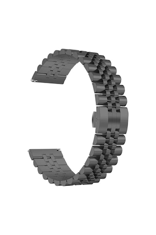 Forzacase 22mm Akıllı Saatler İle Uyumlu Rolex Tasarım Metal Kordon Kayış - Fc925