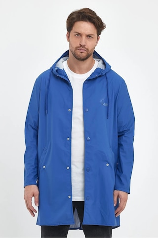 T Rain Pu Raincoat L Beden Mavi Erkek Yağmurluk Çok Renkli