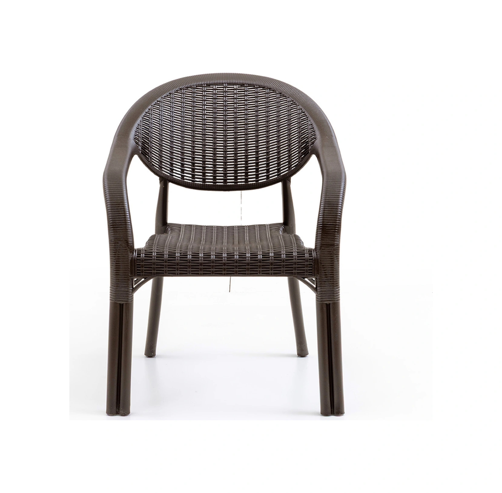 Bamboo 4'lü Rattan Sandalye Kahve Kahve