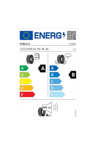 Pirelli 225/45R19 96W XL P-Zero PZ4 Ls Rft Bmw Yaz Lastiği - 2026
