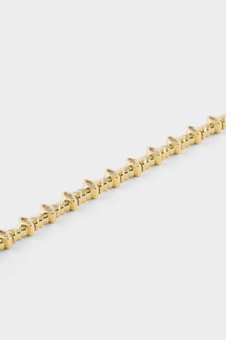 Defacto Reis X DeFacto Taşlı Gold Bileklik G2690AXNS
