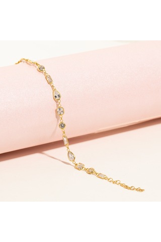 Zirkon Taşlı Bileklik 718550 Silver Gümüş