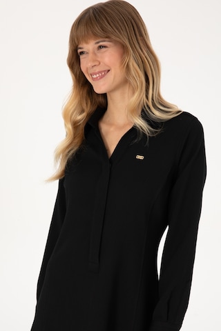 U.s. Polo Assn. Kadın Siyah Elbise Dokuma 50316609-vr046 Sıyah