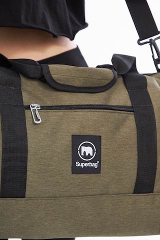 Superbag Seyahat Spor Çantası Haki Kadın Erkek Unisex