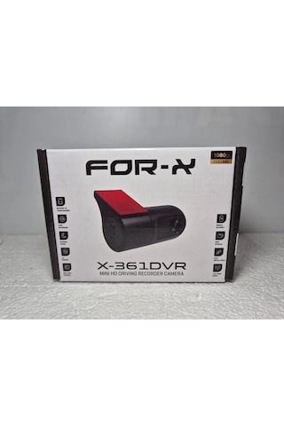 For-x Dvr Kamera - For-x X-361dvr - Araç Kayıt Kamerası , Hareket Sensörlü Dvr Kamera